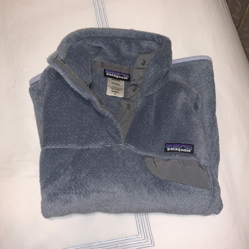 Patagonia Fleece 1/4 Button Up Sweater